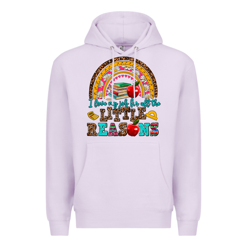 I Love My Job For All The Little Reasons Premium Hoodie by AdoDesignShop | Teevron