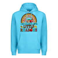 Ocean Blue i love my job for all the little reasons Premium Hoodie - AdoDesignShop