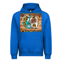 Cobalt dental sunflower Urban Hoodie - JahusDesignShop