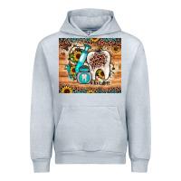 Heather Grey dental sunflower Urban Hoodie - JahusDesignShop