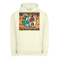 Pigment Pistachio dental sunflower Urban Hoodie - JahusDesignShop