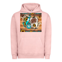 Pigment Salmon dental sunflower Urban Hoodie - JahusDesignShop