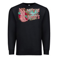 Black life is better in the boots Premium Sweatshirt - texasbilliewilder