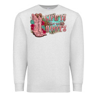 Oatmeal Heather life is better in the boots Premium Sweatshirt - texasbilliewilder