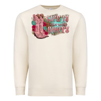 Sandshell life is better in the boots Premium Sweatshirt - texasbilliewilder