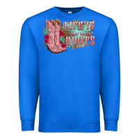 True Royal life is better in the boots Premium Sweatshirt - texasbilliewilder