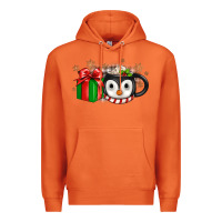 Carrot Christmas penguin coffee Premium Hoodie - JahusDesignShop