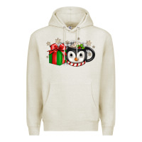 Oatmeal Heather Christmas penguin coffee Premium Hoodie - JahusDesignShop