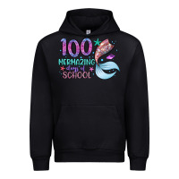 Black 100 mermazing days of school Urban Hoodie - Artiststas