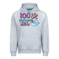 Heather Grey 100 mermazing days of school Urban Hoodie - Artiststas