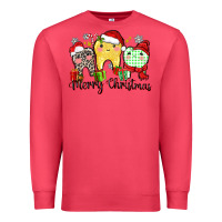 Cardinal merry christmas tooth Premium Sweatshirt - Zillion Design Studio