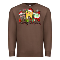 Chestnut merry christmas tooth Premium Sweatshirt - Zillion Design Studio