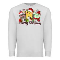 Dove Grey merry christmas tooth Premium Sweatshirt - Zillion Design Studio