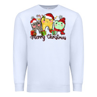 White merry christmas tooth Premium Sweatshirt - Zillion Design Studio