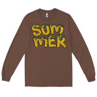 Chestnut summer pineapple Long Sleeve Tee - BarkalooDesign