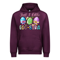 Mauve Wine just a little egg stra Urban Hoodie - Artiststas
