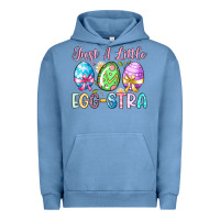 Pigment Pebble Blue just a little egg stra Urban Hoodie - Artiststas