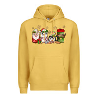 Antique Gold Christmas coffee Premium Hoodie - JahusDesignShop