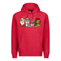 Cardinal Christmas coffee Premium Hoodie - JahusDesignShop