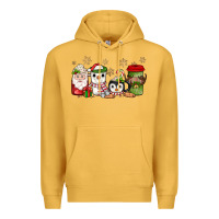 Mustard Christmas coffee Premium Hoodie - JahusDesignShop
