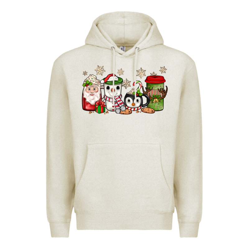 Christmas Coffee Premium Hoodie by JahusDesignShop | Teevron