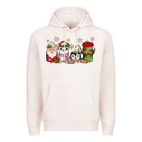 Pale Pink Christmas coffee Premium Hoodie - JahusDesignShop