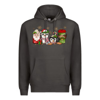 Smoke Christmas coffee Premium Hoodie - JahusDesignShop