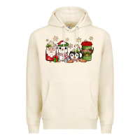 Tofu Christmas coffee Premium Hoodie - JahusDesignShop