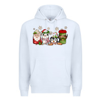White Christmas coffee Premium Hoodie - JahusDesignShop
