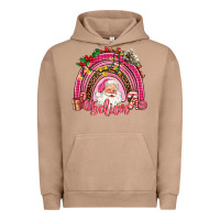 Pigment Burro pink christmas believe  rainbow Urban Hoodie - AdoDesignShop