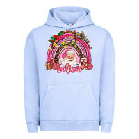 Pigment Grape Ice pink christmas believe  rainbow Urban Hoodie - AdoDesignShop