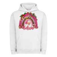 Pigment Lunar Rock pink christmas believe  rainbow Urban Hoodie - AdoDesignShop