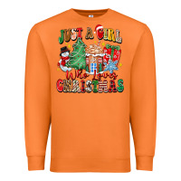 Carrot just a girl who loves christmas Premium Sweatshirt - Zillion Design Studio