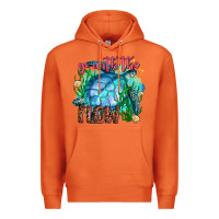 Carrot go with the flow Premium Hoodie - AdoDesignShop