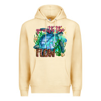 Go With The Flow Premium Hoodie | Teevron