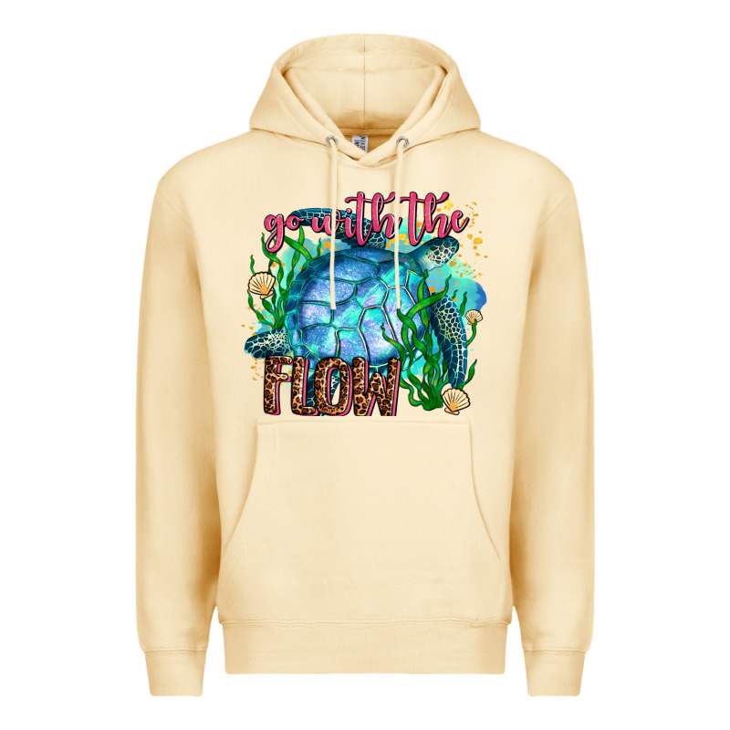Go With The Flow Premium Hoodie by AdoDesignShop | Teevron
