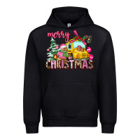 Black merry christmas Urban Hoodie - AdoDesignShop