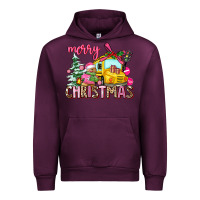 Mauve Wine merry christmas Urban Hoodie - AdoDesignShop