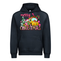 Navy merry christmas Urban Hoodie - AdoDesignShop