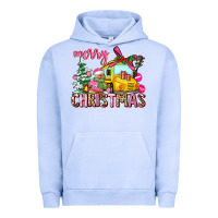 Pigment Grape Ice merry christmas Urban Hoodie - AdoDesignShop