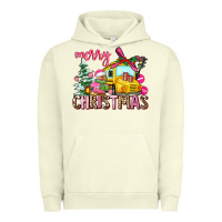 Pigment Pistachio merry christmas Urban Hoodie - AdoDesignShop