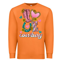 Carrot love western cowboy Premium Sweatshirt - texasbilliewilder