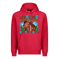 Cardinal forget the she shed i need a bitch barn Premium Hoodie - AdoDesignShop