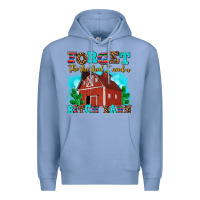 Colony Blue forget the she shed i need a bitch barn Premium Hoodie - AdoDesignShop