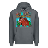 Rock forget the she shed i need a bitch barn Premium Hoodie - AdoDesignShop