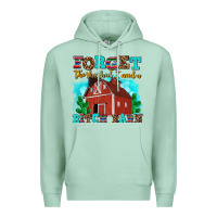 Seafoam forget the she shed i need a bitch barn Premium Hoodie - AdoDesignShop