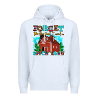 White forget the she shed i need a bitch barn Premium Hoodie - AdoDesignShop
