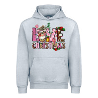 Heather Grey love christmas Urban Hoodie - AdoDesignShop