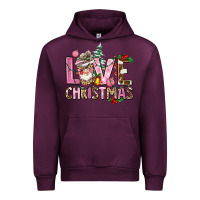 Mauve Wine love christmas Urban Hoodie - AdoDesignShop