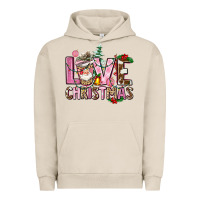 Pigment French Oak love christmas Urban Hoodie - AdoDesignShop